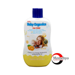 Baby Organic Fair Child Vitamin C & Orange Moisturizing Whitening Baby Oil