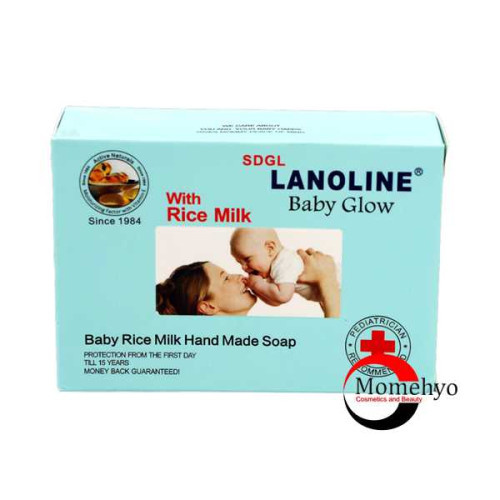 Lano Line Baby Glow with Rice Milk Handmade Soap