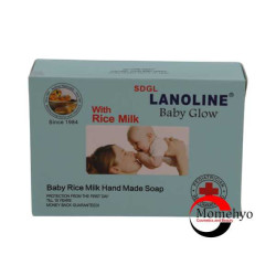 Lano Line Baby Glow with Rice Milk Handmade Soap