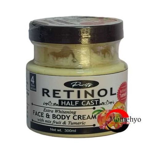 Retinol Halfcast Extra Whitening Face and Body Cream 300ml