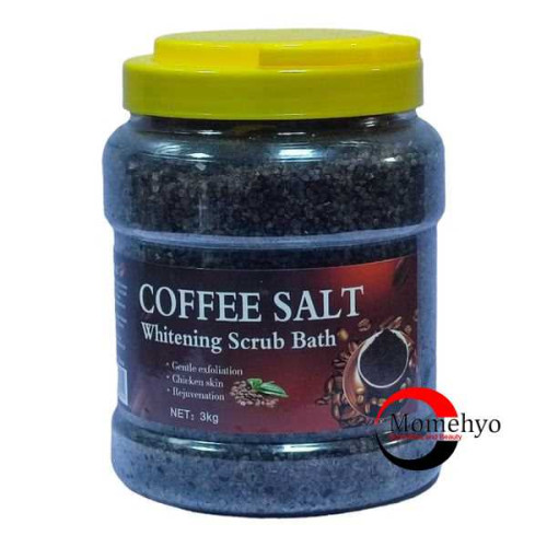 Coffee Salt Whitening Scrub Bath – For Radiant, Smooth Skin